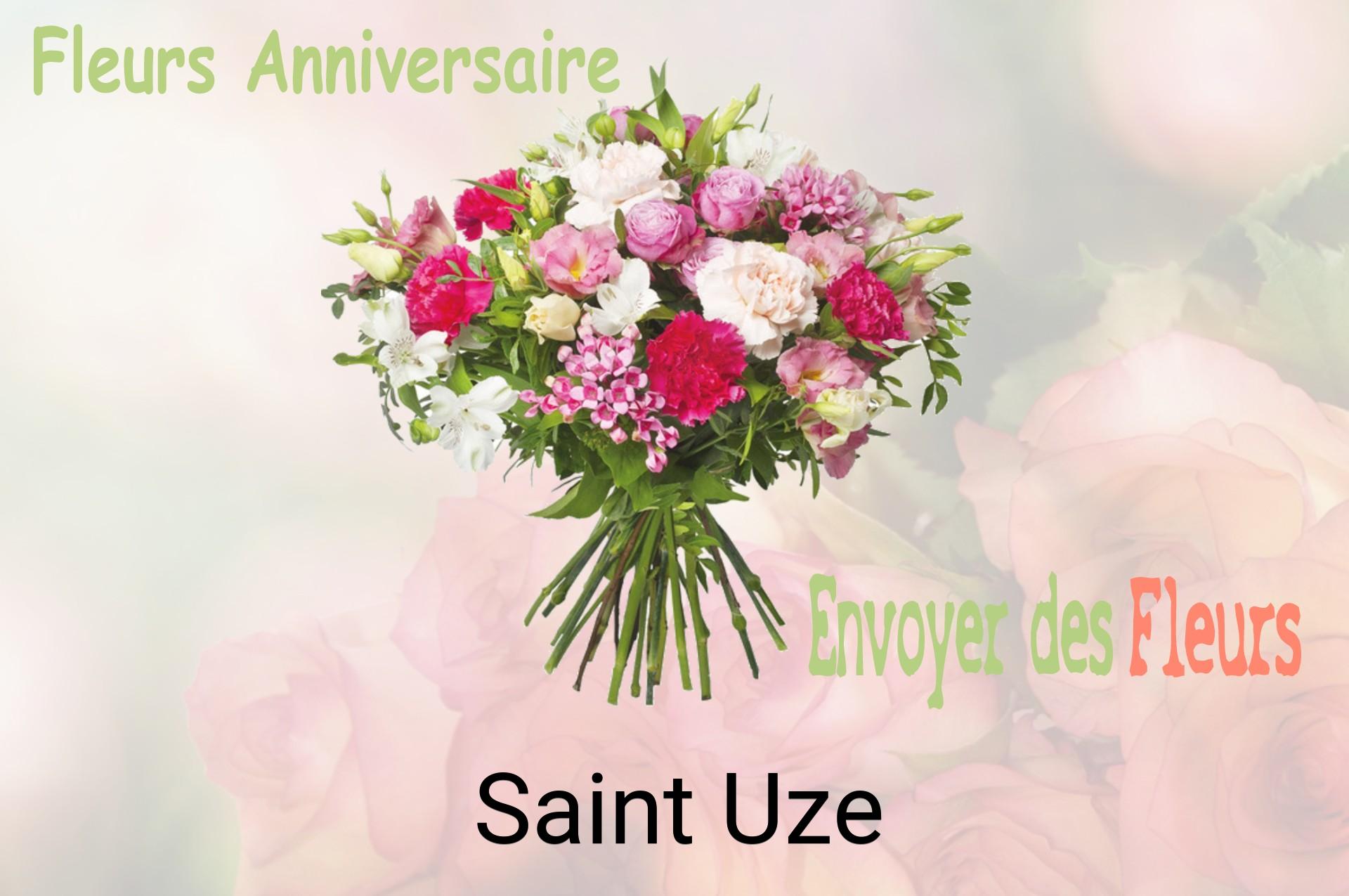 Bouquet de fleurs d’anniversaire livré à Saint-Uze